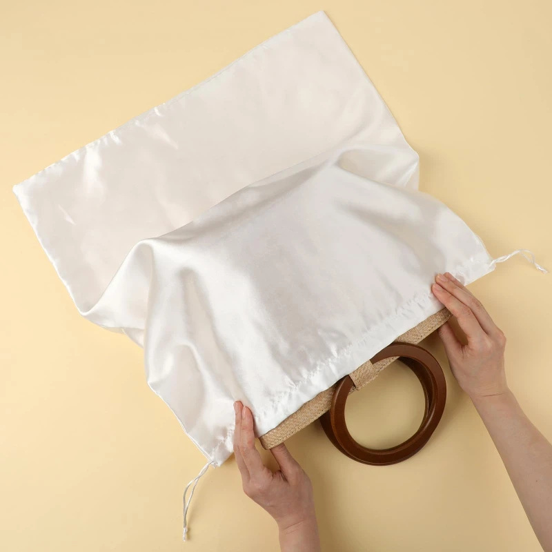 Bolsas para el polvo, funda protectora para bolso, bolsa con cordón de satén, sombrero de copa, botas, bolso de mano, monederos, almacenamiento, organización del hogar