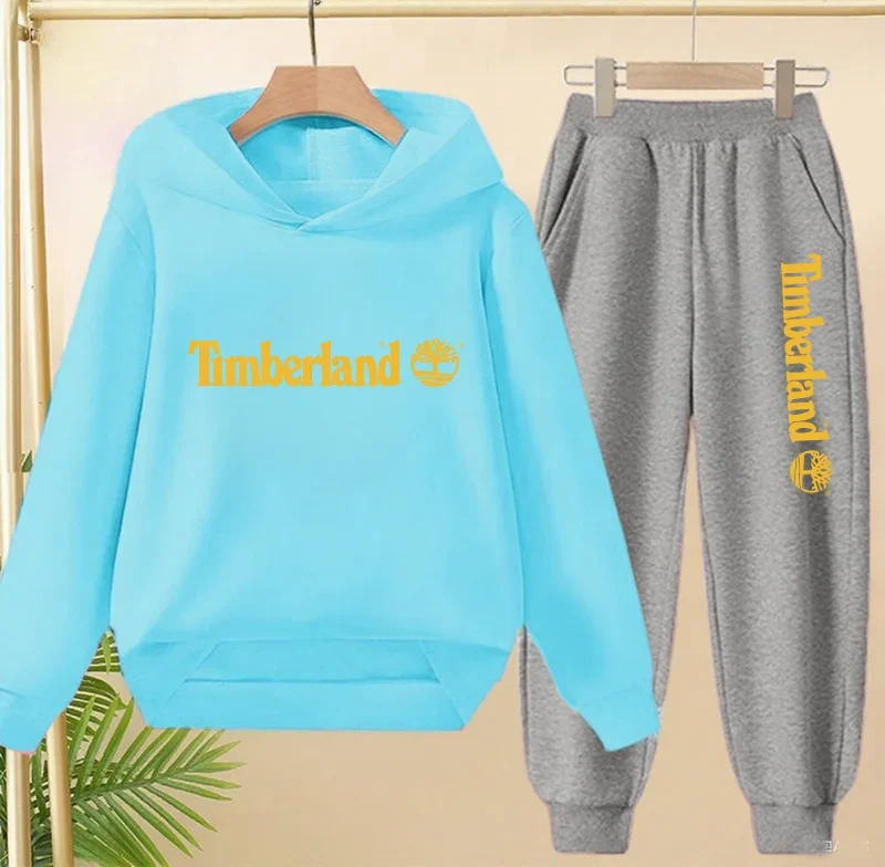 أطفال الخريف الربيع الاتجاه إلكتروني طباعة 2 قطعة هوديي + السراويل رياضية 2-13 سنة الفتيان الفتيات ملابس غير رسمية الأطفال الملابس مجموعات #4