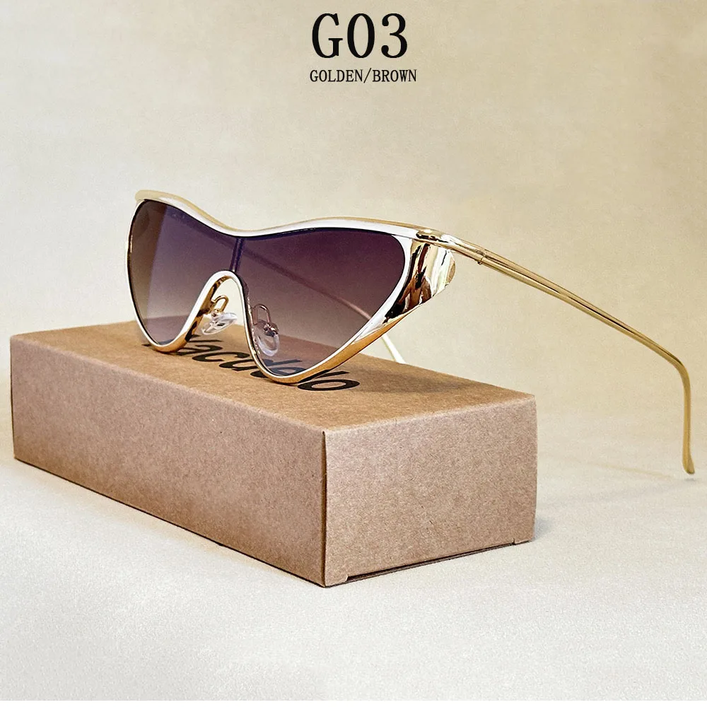 2025 mode Cat Eye Sonnenbrille Frauen Trendy Vintage Luxus Gläser Luxe Femme Lunette Soleil Femme Lentes De Sol Mujer Okulary – Detail 4
