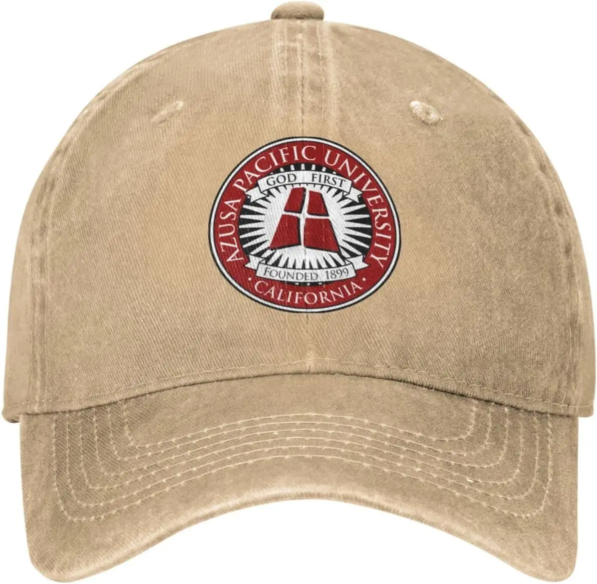 Azusa Pacific University Logo Hat Adjustable Baseball Cap Cotton Cowboy Hat, Fashionable for Man Woman