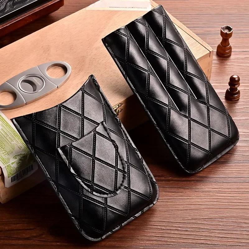 Funda hidratante portátil, tijeras para cigarros, viaje, paquete de 3