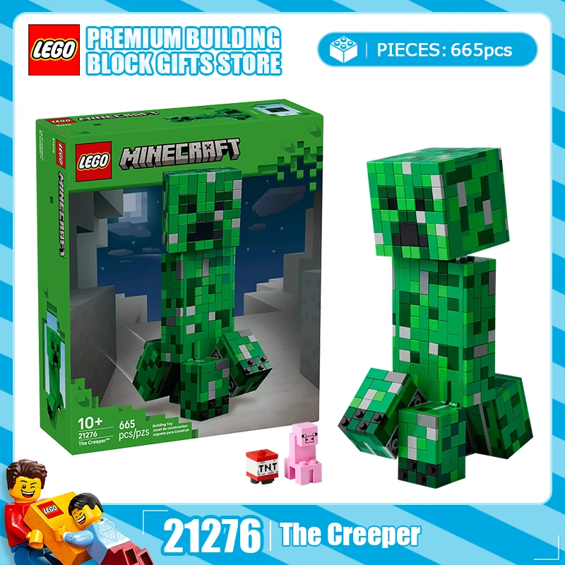 لعبة ألغاز Lego Blocks My World Series 21276، هدية لعبة ألغاز للأطفال #1