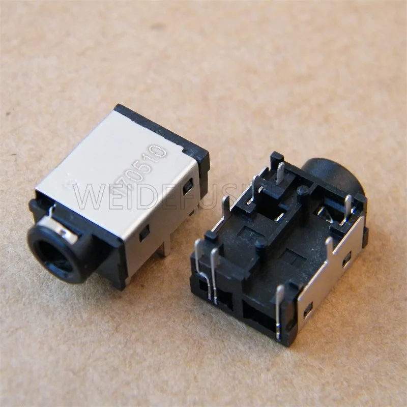 Laptop 3.5mm Audio Jack Headphones Socket For Dell E5440 E5550 E6440 Female Socket 6Pin Connector