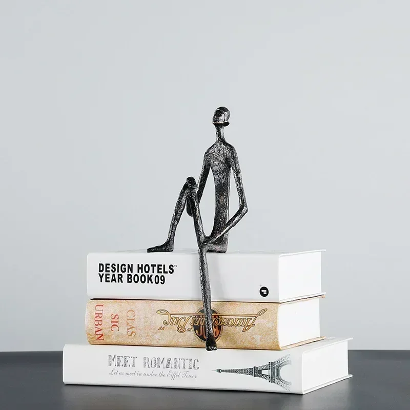 Abstract Human Figure, Statue, Collectible Art Sculpture, for Living Room and, Table Decoration, Birthday Gift,  Human Figurine