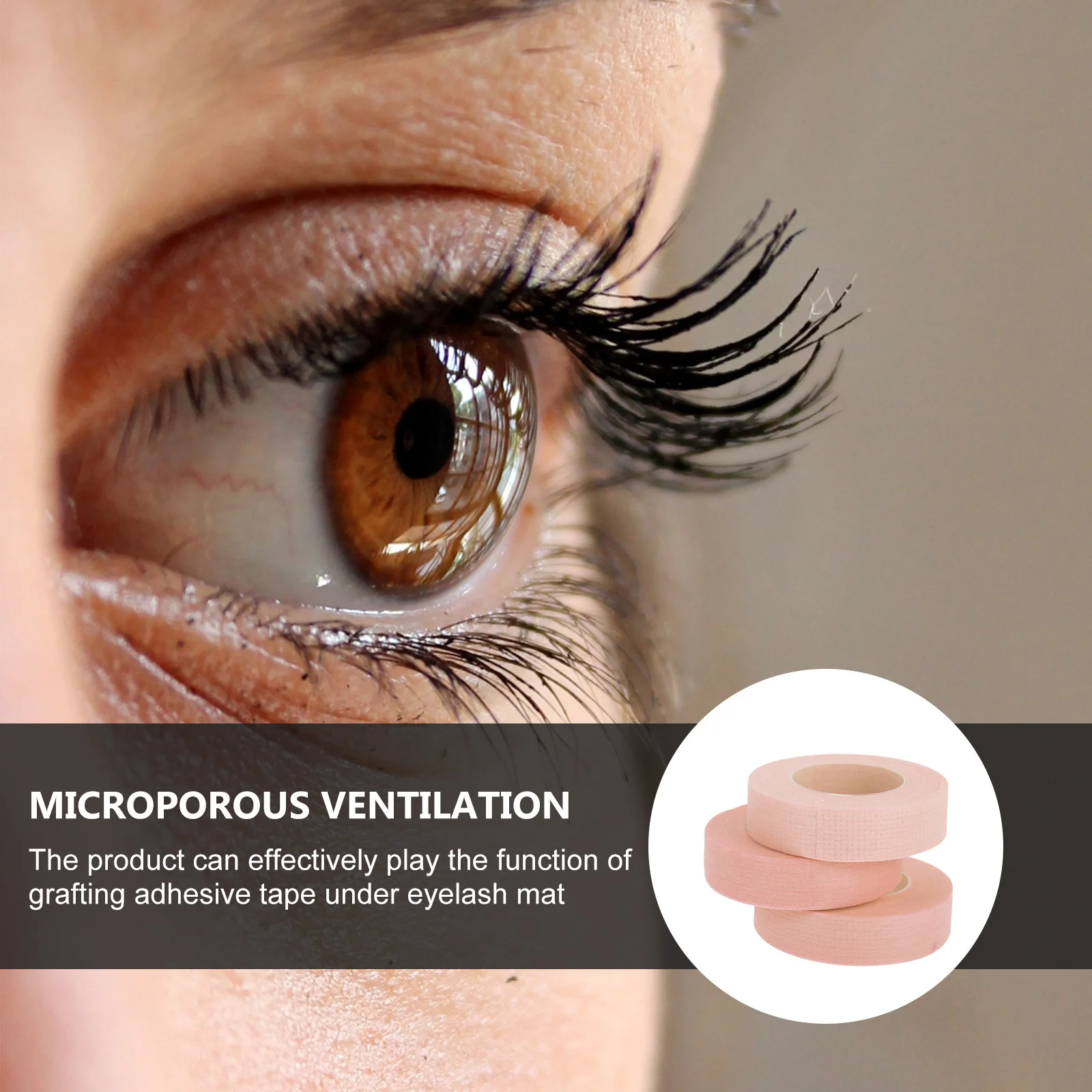 

3Pcs Eyelash Extension Tapes Comfortable Non Woven Material for Salon Beauty Supplies Eyelash Tapes Beauty Salon Supplies