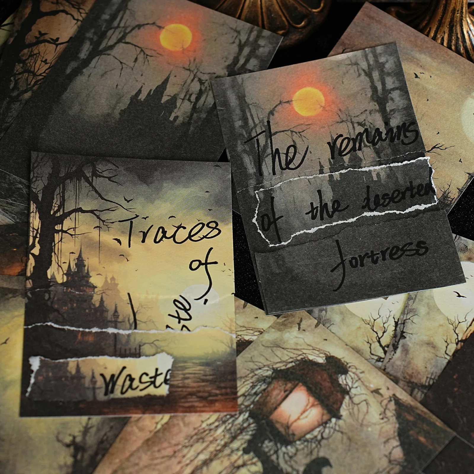 

24 компл./лот, блокноты, материал, бумага, танцы в темноте, мусорный журнал, скрапбукинг, ретро-фон, украшение