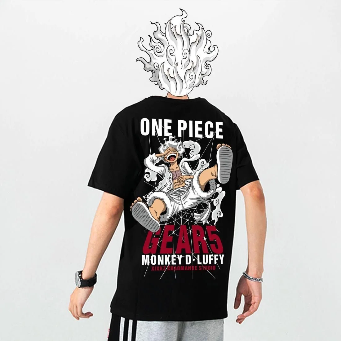 

2025 Luffy Graphic Japanese Anime Cotton Tshirt Unisex Men Women Summer Short Sleeve Fashion Casual Vintage Brand Tees