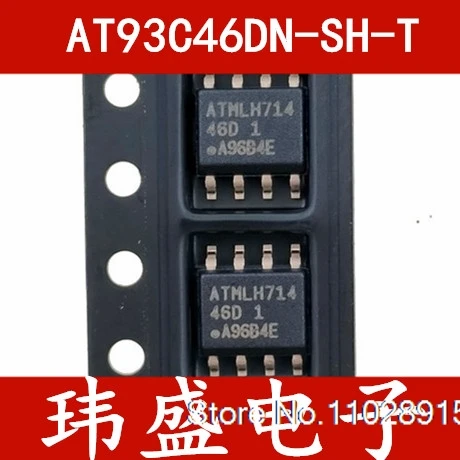 (20 pièces/lot) AT93C46DN-SH-T 93C46 46DSOP8 EEPROM