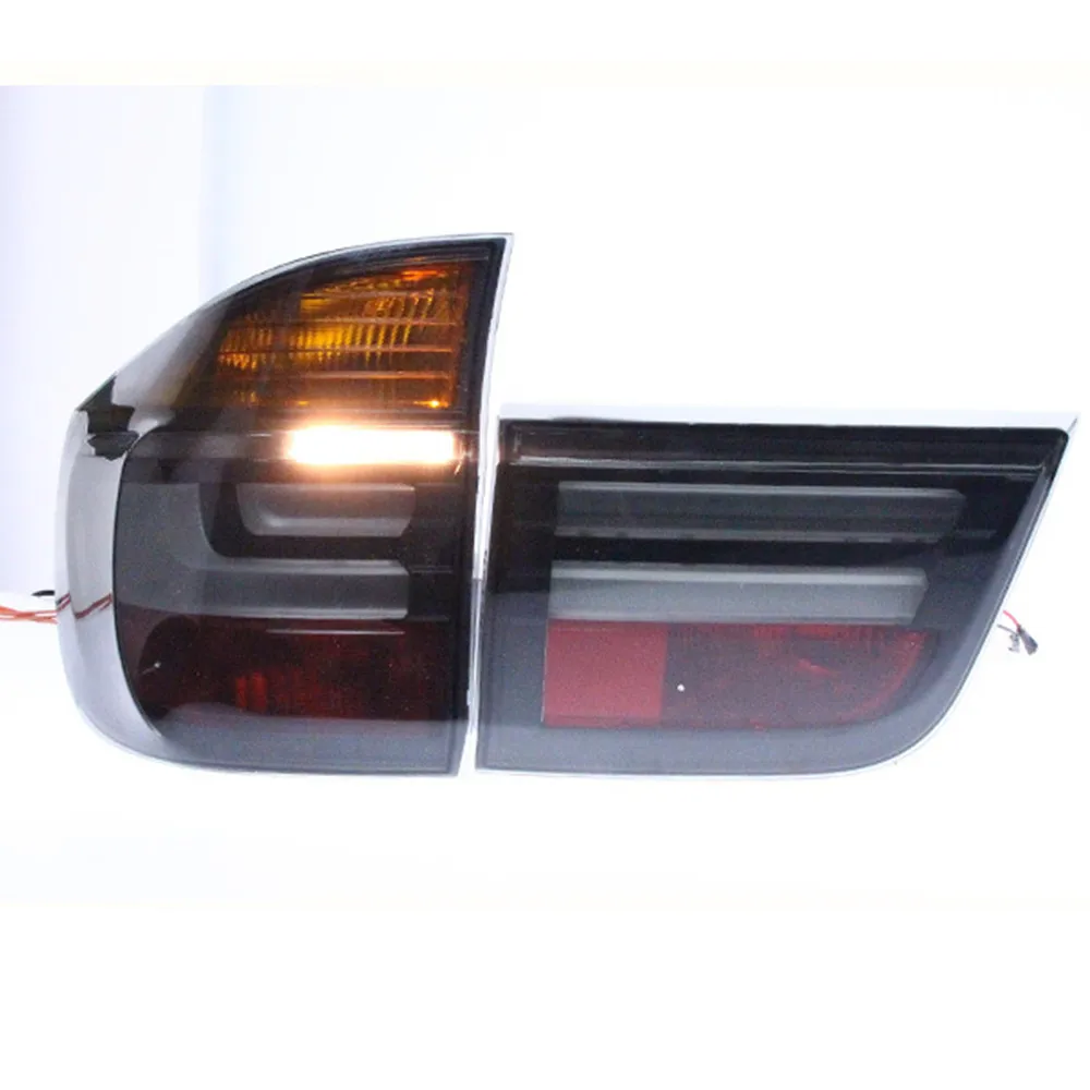 Car Accessories LED Tail Light For 2007-2013 BMW E70 X5 Upgrade New Tail Lamps Assembly Plug And Play Turn Signal Brake Lamp