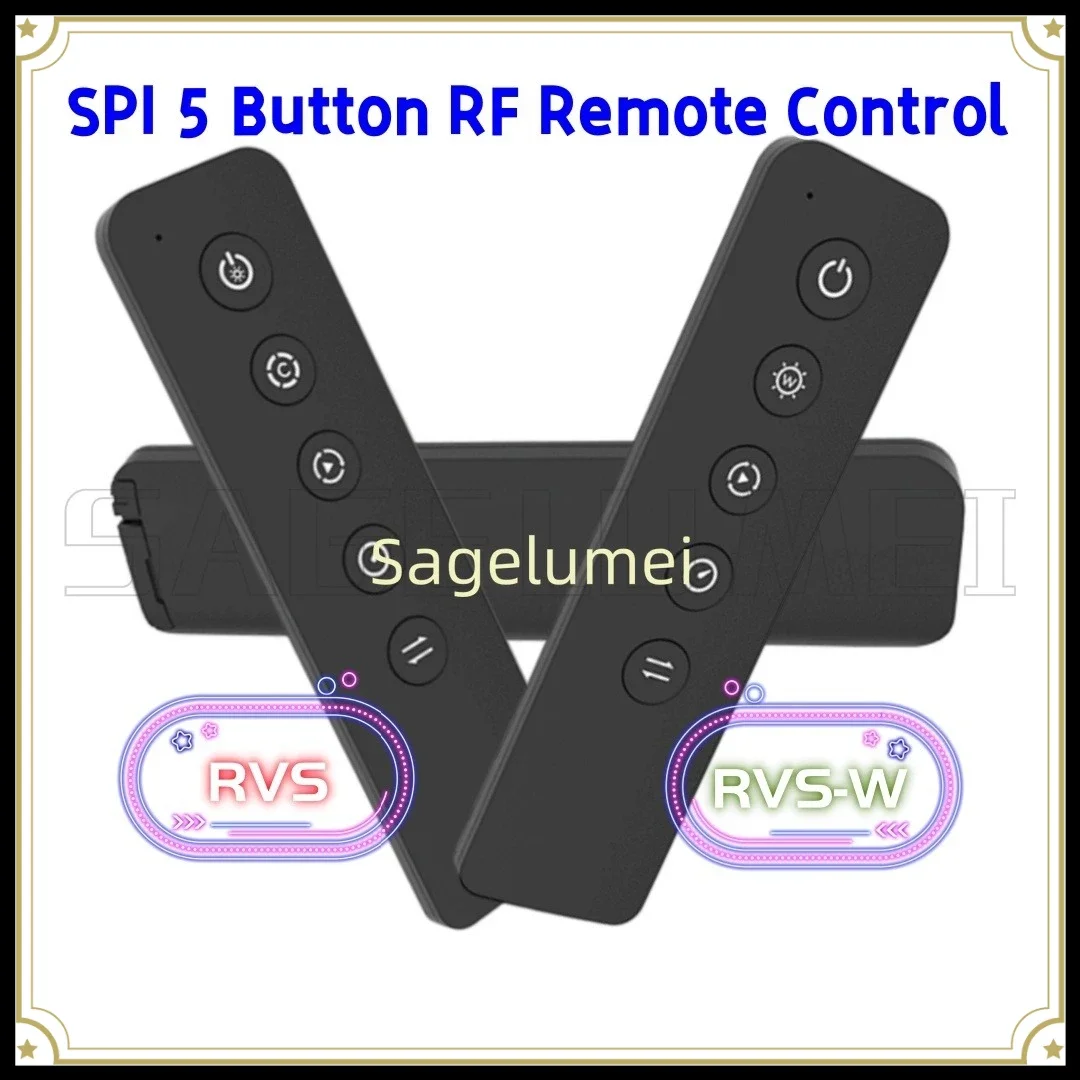 Skydance New 1 Zone SPI DIM/CCT/RGB/RGBW/RGBCCT Remote Control RVS /1Zone Dimming RF 2.4GHz Controller RVS-W 30M LED Strip light