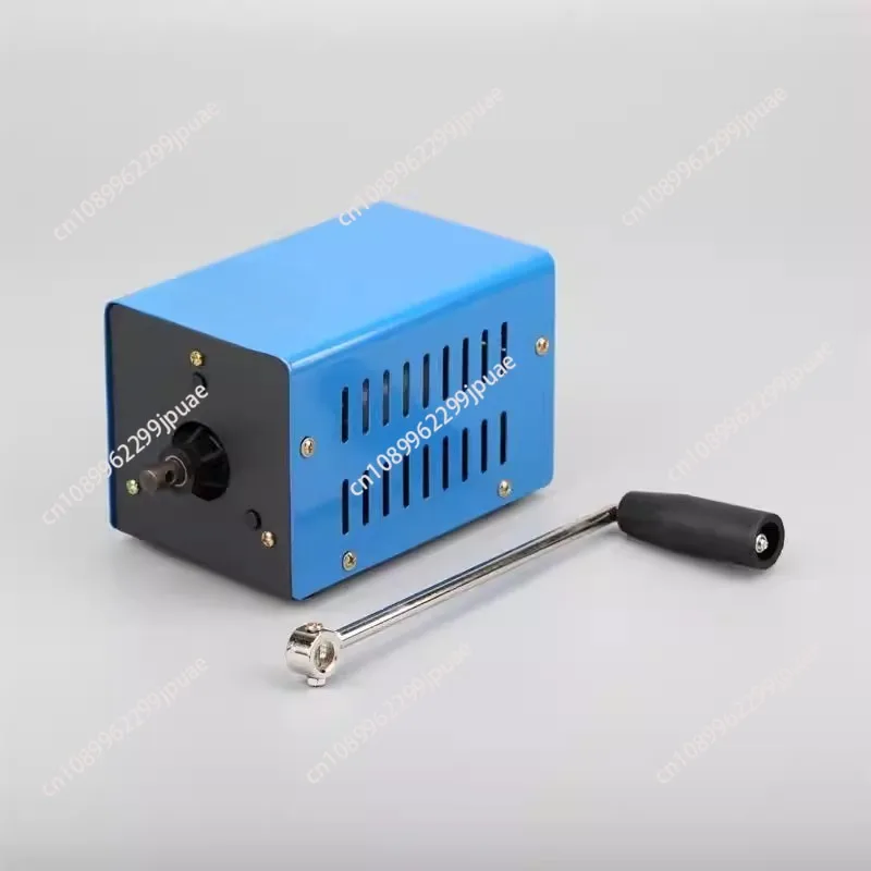 Mini Portable Generator Emergency Hand Crank Generator Hand Dynamotor USB Charging Manual Generator 3V 5V 6V 9V 12V 15V
