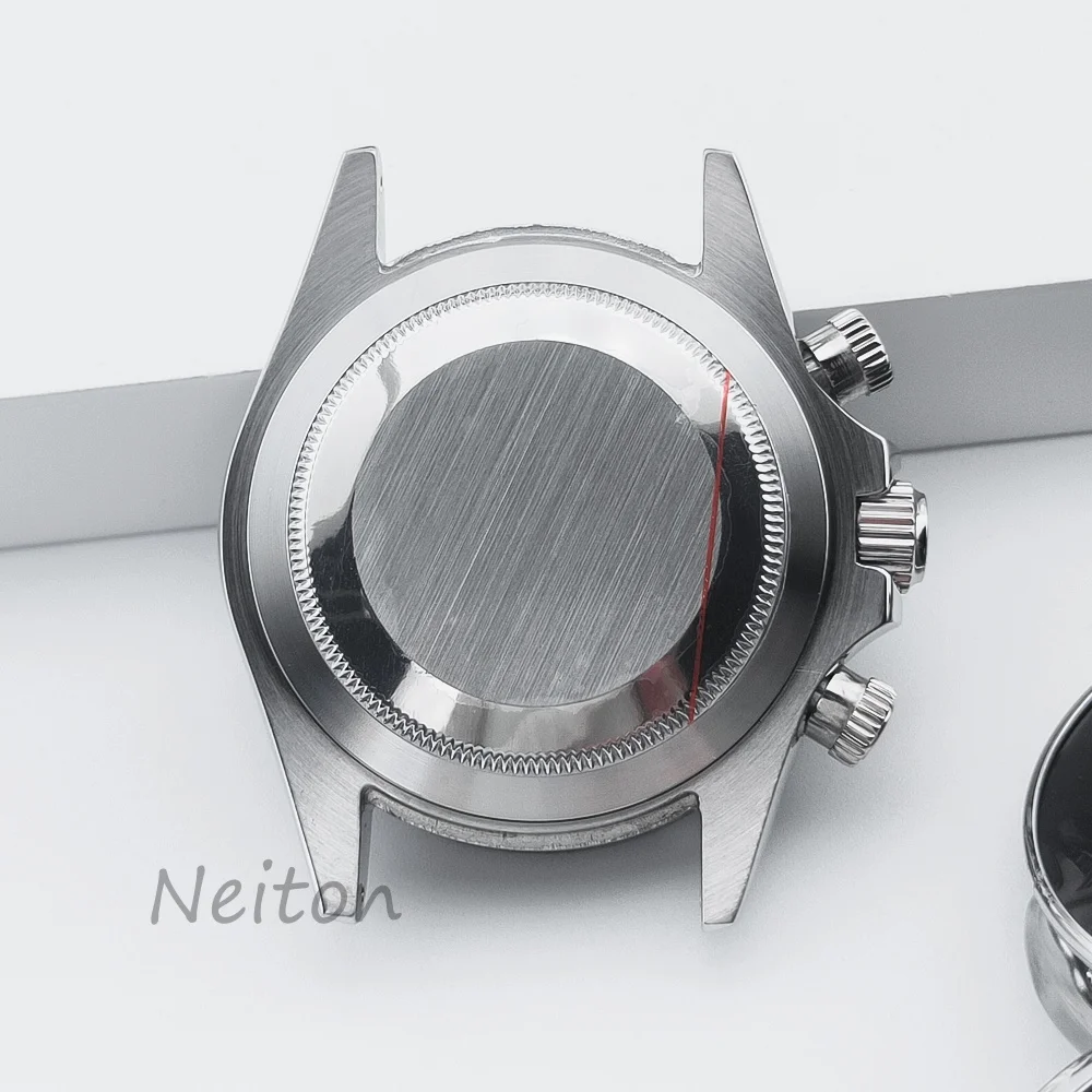 ตัวเรือนนาฬิกา NEITON VK63 ขนาด 39 มม. สีเงิน/ทอง พร้อมสาย สแตนเลสแท้ สำหรับนาฬิกา VK63 ระบบอัตโนมัติ อะไหล่เสริม