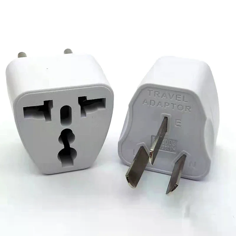 US EU Universal to AU Australia 3 pin Plug AC Power Adapter Travel Converter