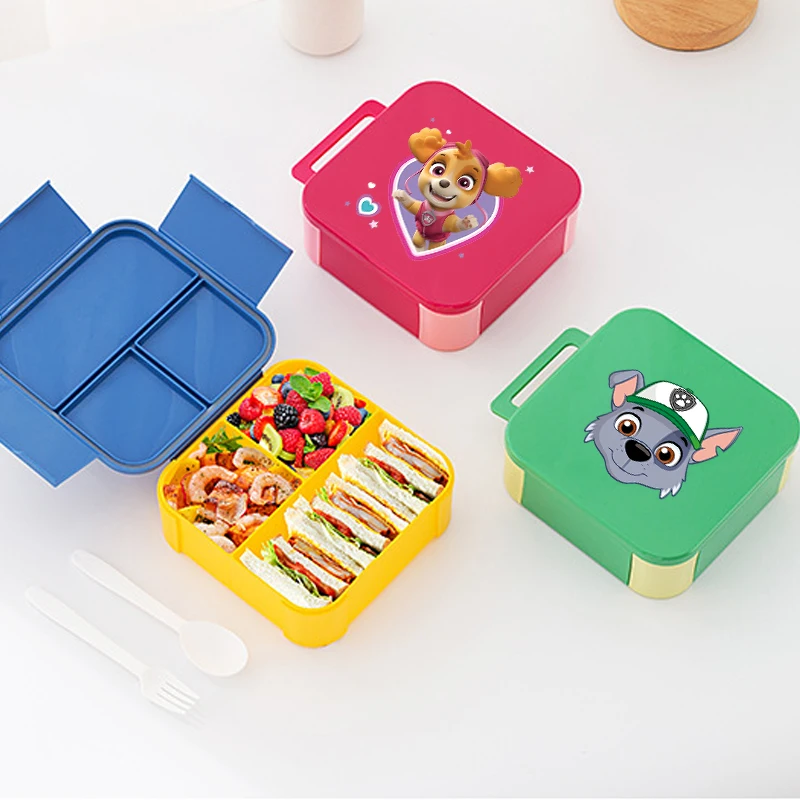 

Paw Patrol Large Capacity Lunch Box for Boys Girls Anime Cartoon Cute Food Storage Container Students Portable Fashion Bento Box