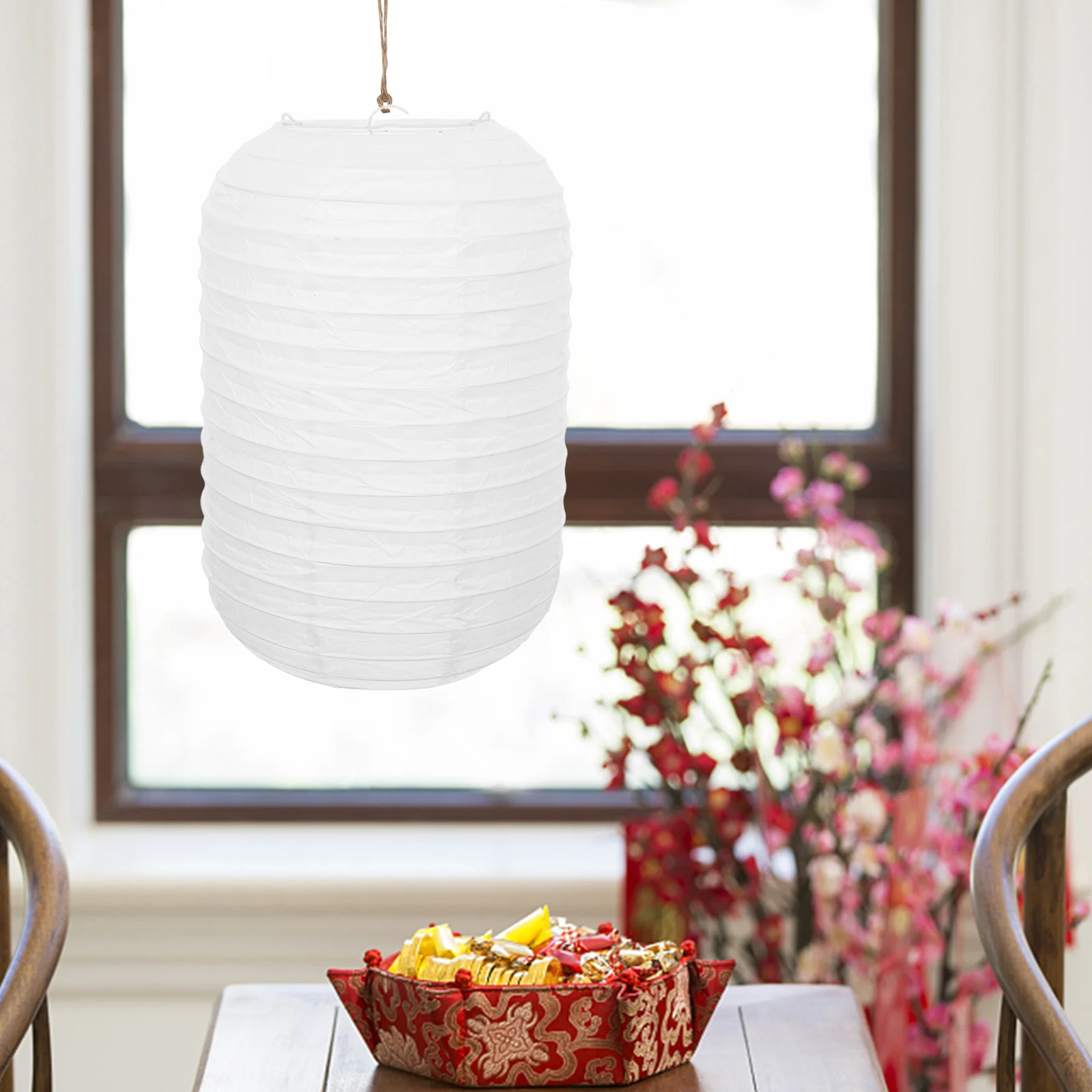 2 pezzi decorativi giapponesi per la casa, lanterne pieghevoli per esterni, feste, festival, lanterne di carta, ristorante