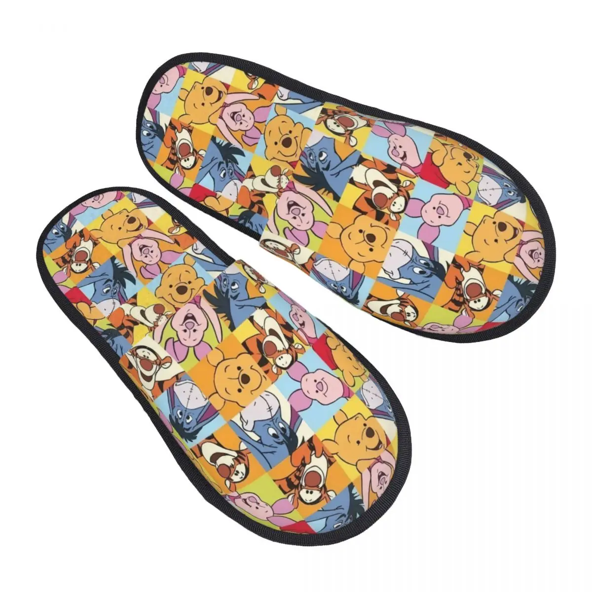 

Пользовательские тапочки для гостей с героями мультфильмов Винни Пух для женщин в отеле, милые домашние тапочки в стиле аниме