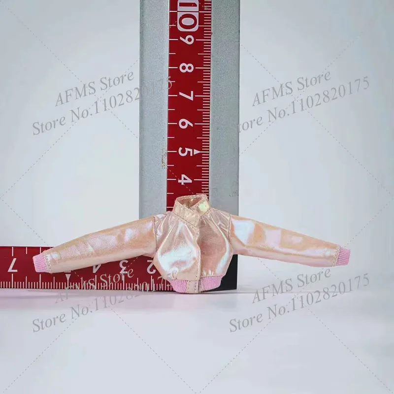 Romankey 1/12 Scale Collectible Figure Stand Up Collar Short Jacket A-Line Short Skirt Fit 6Inch Mobile Suit Girl Action Figure