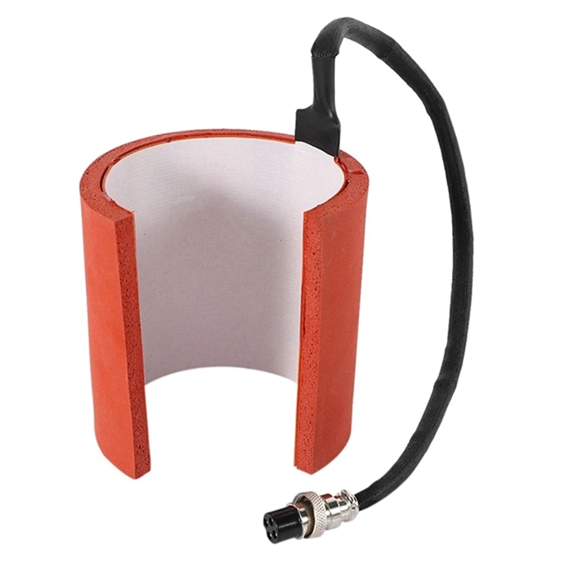Imagem -04 - Silicone Mug Heating Pad Heat Press Peças para Canecas Molde da Imprensa Máquina de Sublimação Fácil de Instalar 7.5-9.5cm 11oz Cups