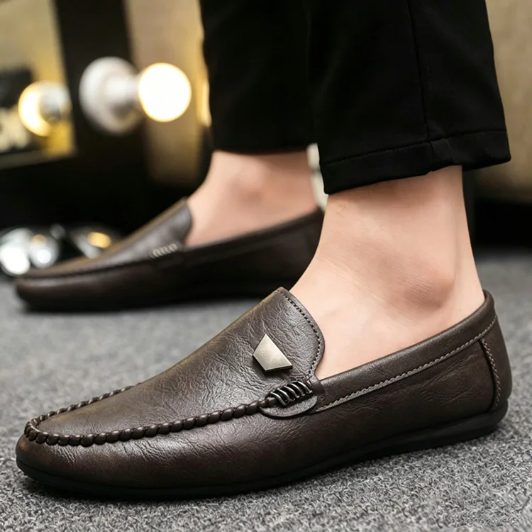 Frühling Herbst Herren Freizeitschuhe Weichsohlige Sneaker Slipper Herren Fahrschuhe – Detail 9