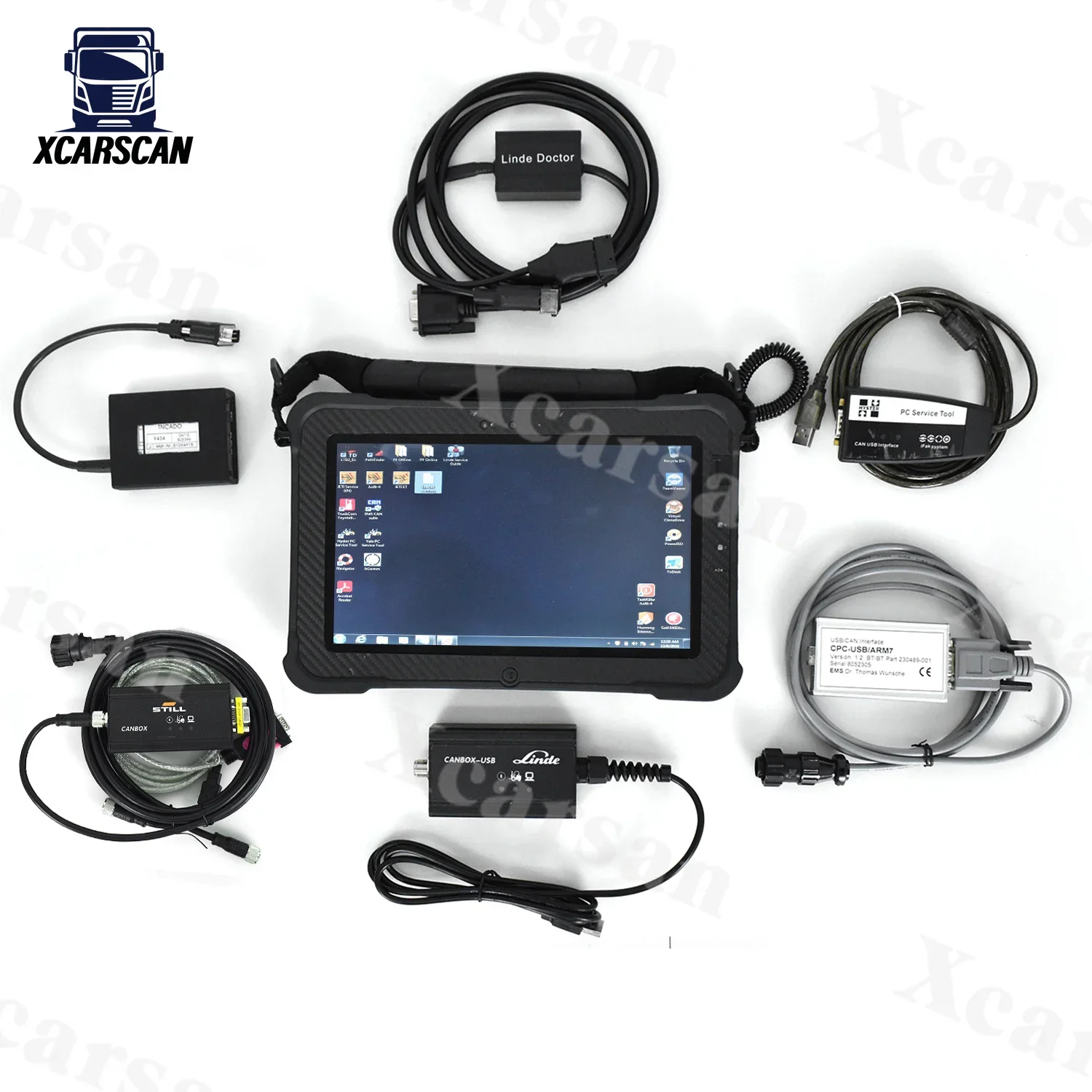 

Xplore tablet 5 in 1 For Hyster Yale TruckCom Toyota BT STill Jungheinrich Judit Linde canbox doctor Forklift Diagnosis Tools