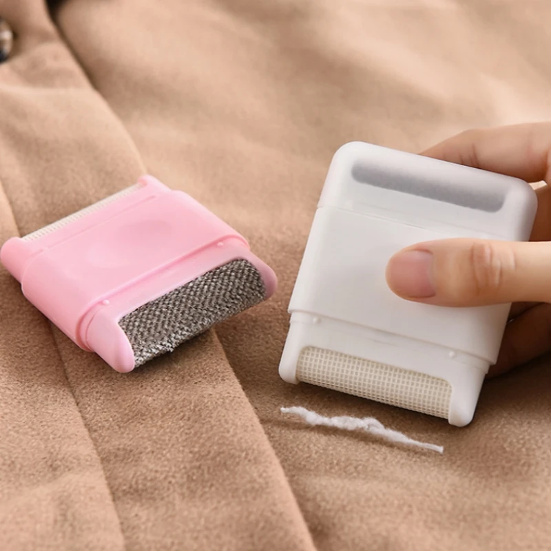 1 Piece Portable Epilator Manual Hair Ball Trimmer Lint Particle Cutter Sweater Shaver Laundry Cleaning Tool Mini Lint Remover