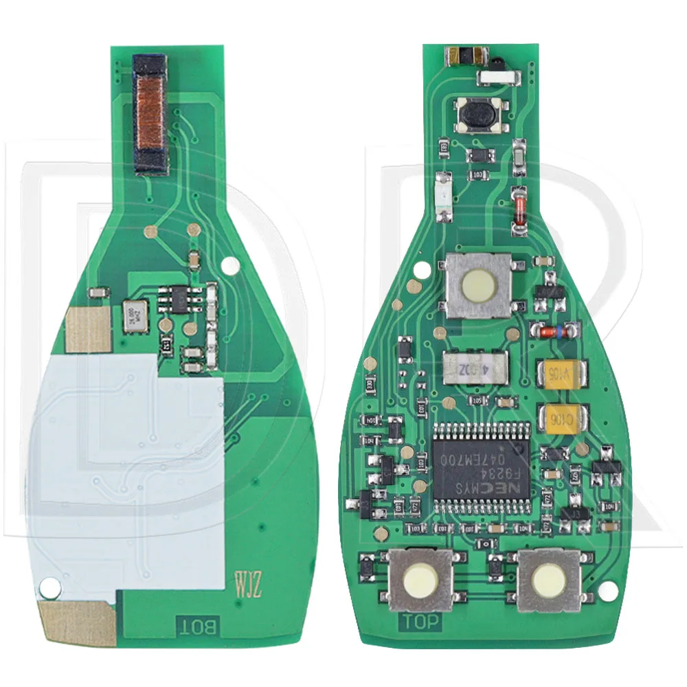 Great 315/433MHz NEC Chip BGA Style FBS3 System Car Remote Key Support BGA&NEC For Mercedes Benz A C E S GLA GLC GLK W203-W222