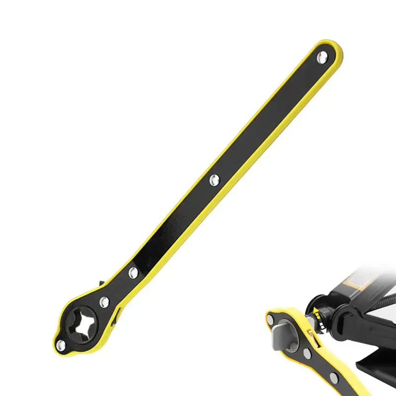 

34 см автоматический трудосберегающий домкрат с храповым механизмом, ключ для снятия шин, хрестообразный домкрат, трудосберегающий ключ, домкрат, коромысло