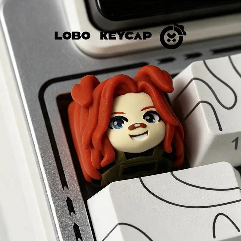 Delta Force Theme Anime Keycaps Mechanical Keyboard Resin Custom Cute Keycaps PC Gaming Keyboard Accessories Colletion Gifts