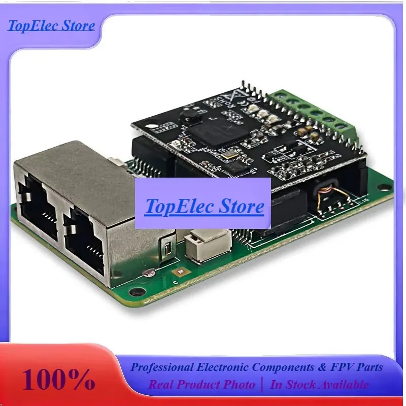 TOPesPowerline Carrier(plc)switch,poe Network Cable,rj45 Standard Ethernet Port,powered 100mbps Underwater Robot Communication M