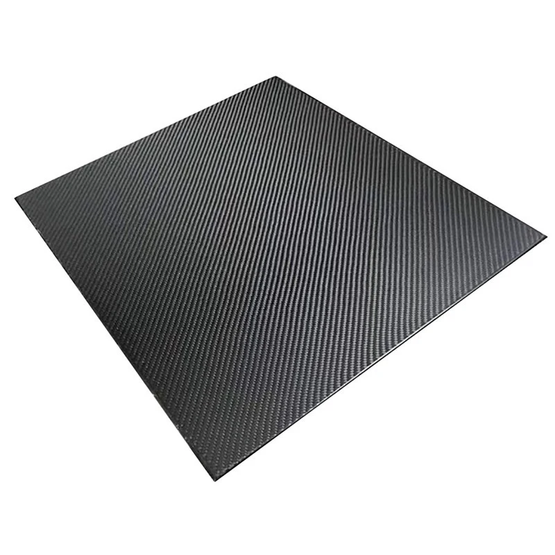 0.5-6mm 240x240mm 3K Fiber Board Plate Carbon Fiber Sheet Plate Twill Matte