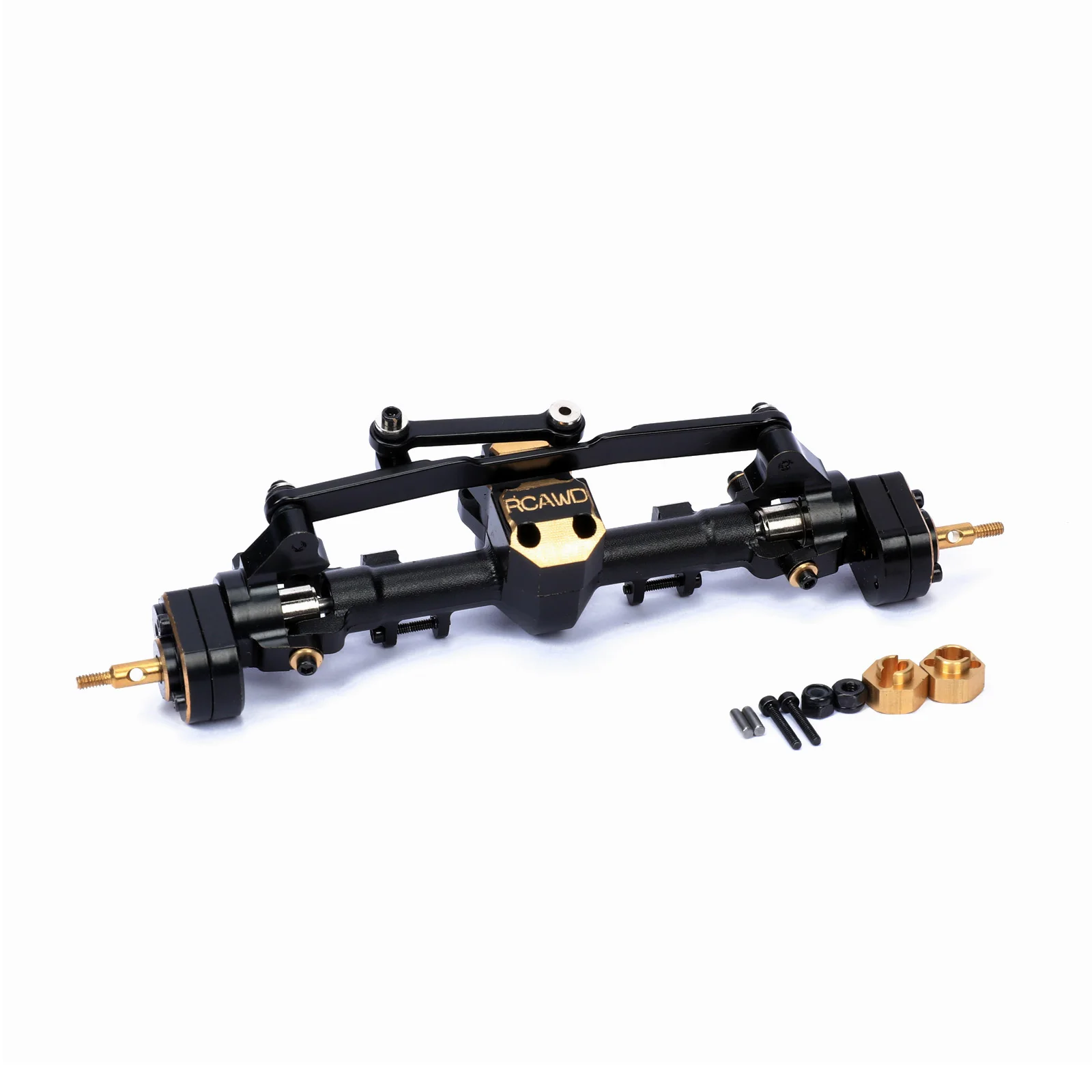 

RCAWD Copper Front Portal Axle assembly for Axial 1/24 SCX24 Crawler Upgrades Parts