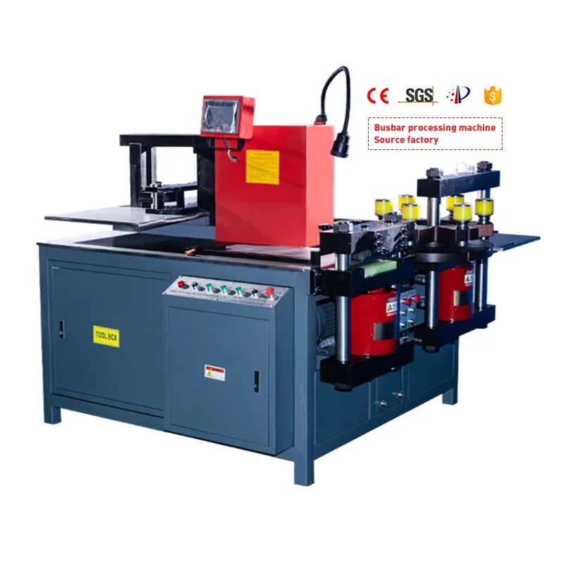 High Quality Hydraulic Copper Busbar Processing Machine 3 In 1 Busbar Cutting Punching Bending Machine