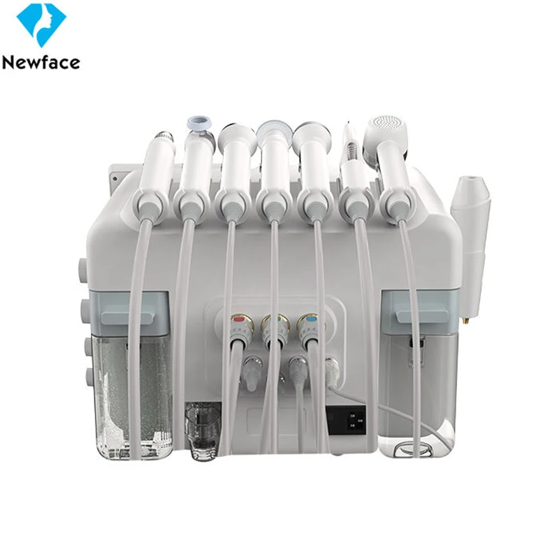 NewFace Manufacturer Hydradermabrasion Hydro Machine Skin Oxygen Jet Water Peel 8 IN 1 Spa Beauty Salon Best Facial Equipment