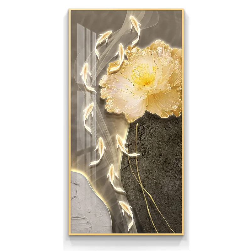 

Light luxury lamp home hanging mural simple modern high sense