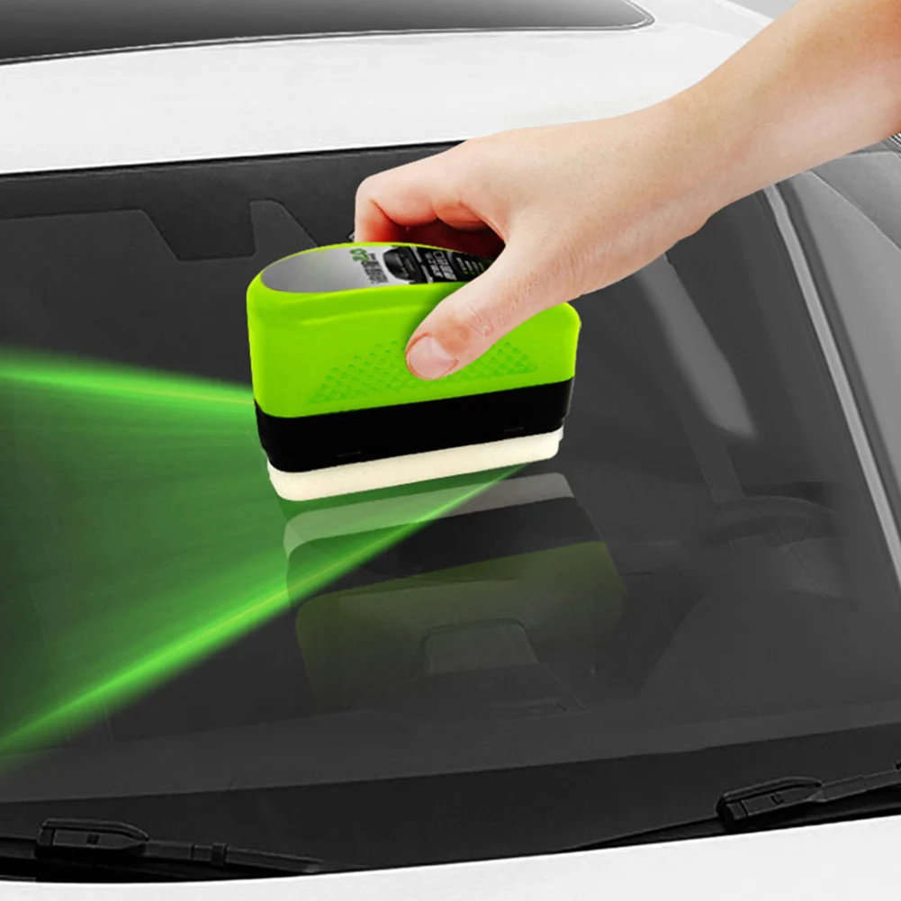 Car Glass Cleaner For Oil Film Removal Portable Anti-rain Fog Cleaning Glass Brush For Car Window