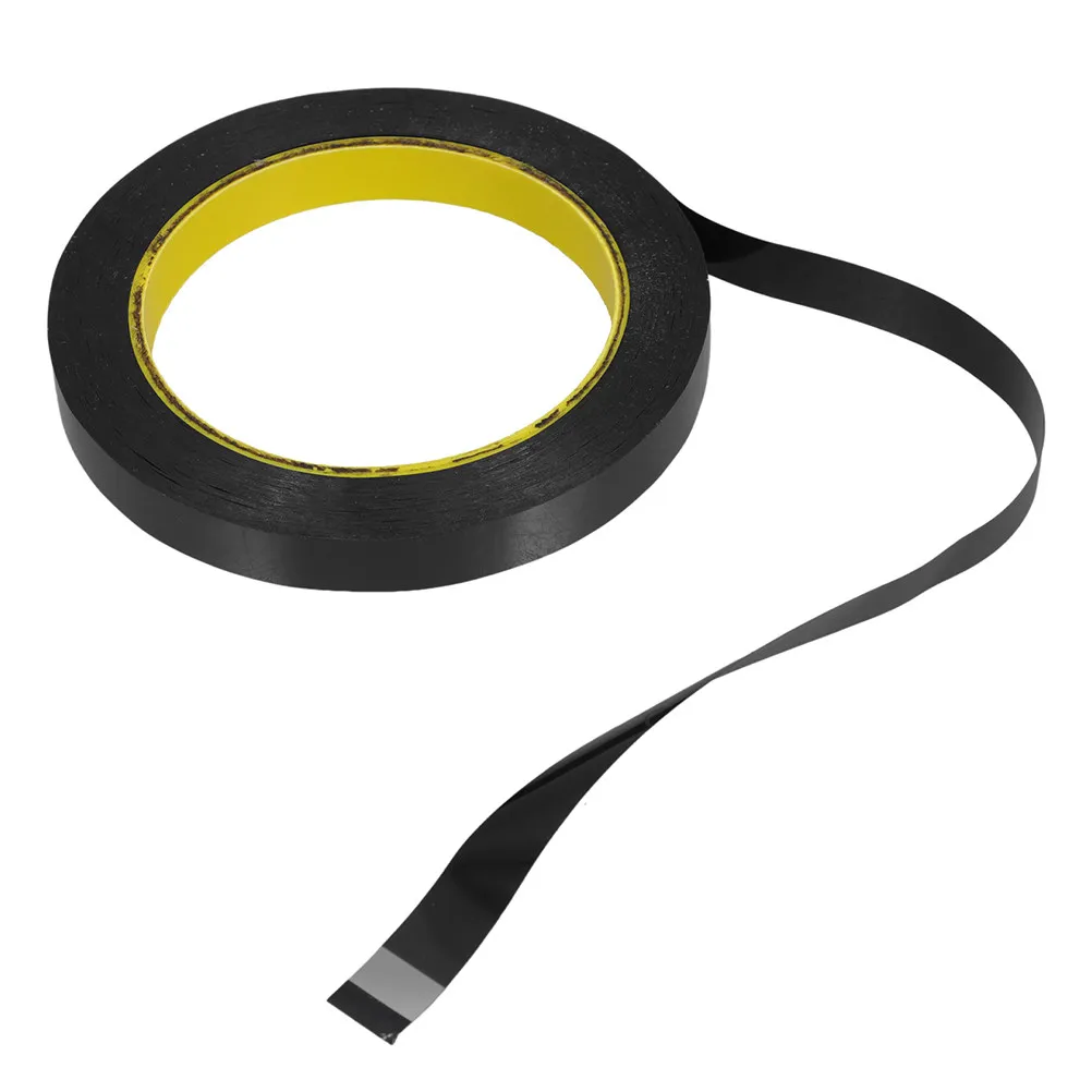 Black Light Blocking Tape for LED Lights Easy Cut Peel Apply Light Shielding Adhesive Tape for Monitors Tvs Appliances