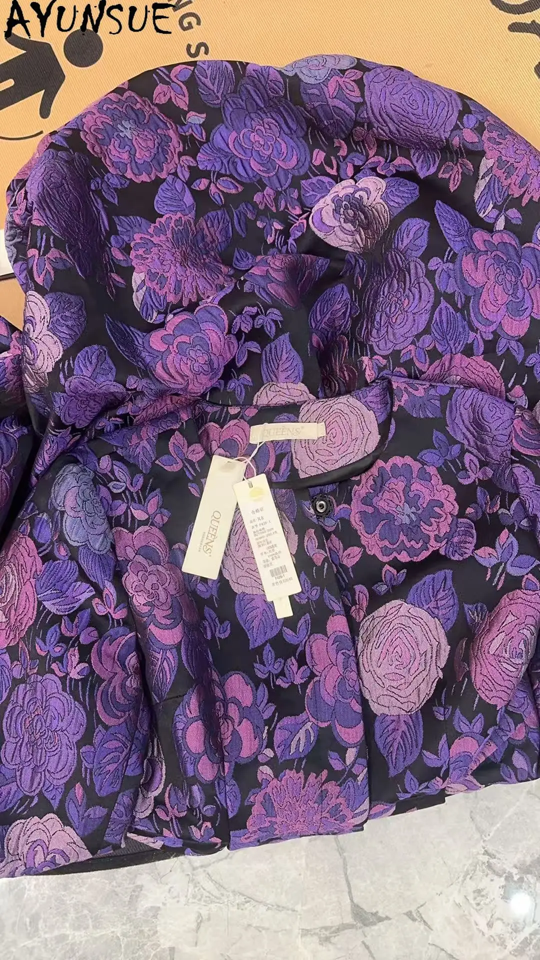 AYUNSUE Genuine Leather Jacket Women Spring Autumn Clothes Sheepskin Coats Unique Promotion Minor Flaws No Refund No Exchange