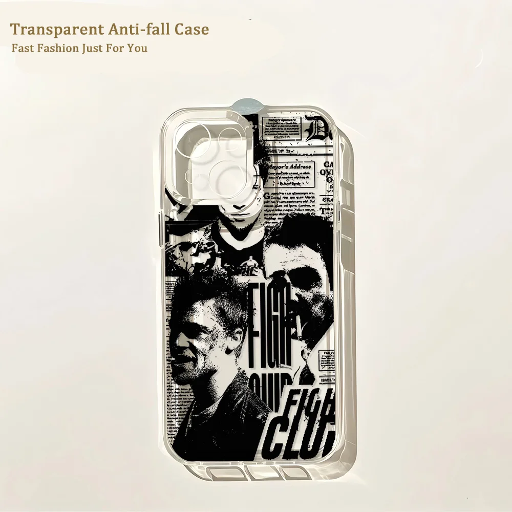 HOT Movie Fights ClubS Phone Case For Samsung Galaxy S26 S25 S24 S23 S22 S21 S20 FE Note20 Note10 Edge Plus Ultra Lite 5G Cover