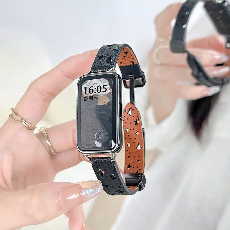 Correa magnética para reloj inteligente Huawei band 9, pulsera deportiva para hombre y mujer, 8/7/6