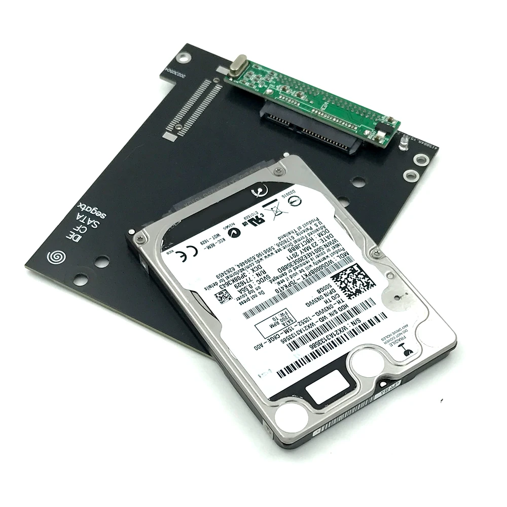 Adaptador de placa conectora de unidad de disco duro para juegos HDD Retro de 500G para Sega Dreamcast VA1 VA0, región de placa base, cargador de arranque BIOS gratuito