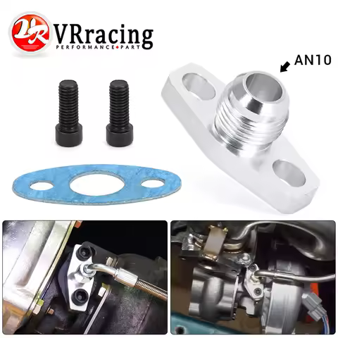 VR - Turbo Oil Return/Drain Flange Adapter AN10 for GT28 GT30 GT35 T25 VR-OFG34