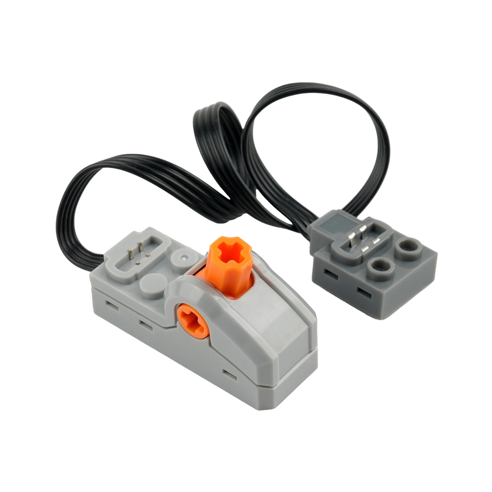 Cavo di prolunga MOC 25 cm/50 cm per servomotore con funzione di alimentazione e ricevitore IR con mattoni da costruzione tecnici 8871/8886/8293