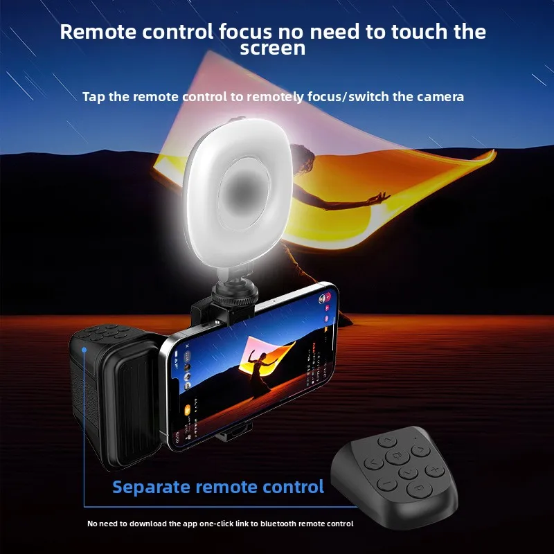 Desktop Mobile Phone  Bracket,can Bluetooth-assisted Selfie,mobile Phone Universal Outdoor Travel Portable Handheld Photography