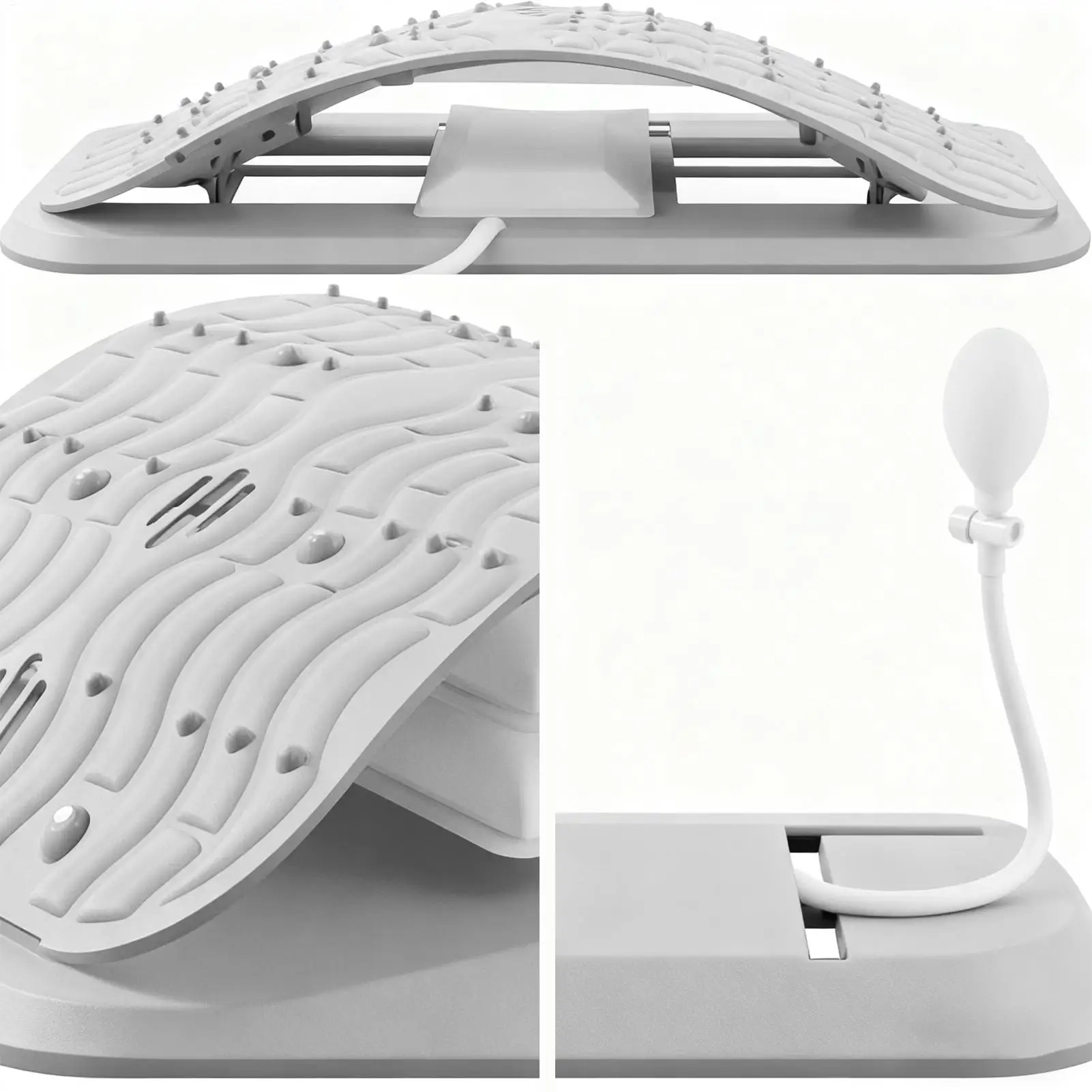 العمود الفقري نقالة تمتد قابل للتعديل مصحح أسفل قطني الظهر العمود الفقري نقالة لممارسة الكتف الجسم العضلات الجنف #5