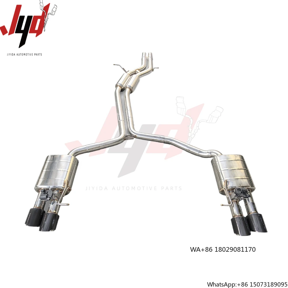 

High-performance Exhaust and Valve Control for S5 3.0T 2009-2015 Stainless Steel Cat-back Exhaust Pipe Muffler