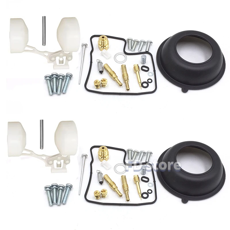 2Set Carburetor Rebuild Kit For Honda Shadow ACE750 VT750C VT750CD DCA DCB 1998‑2003 Dual Carb Repair Set
