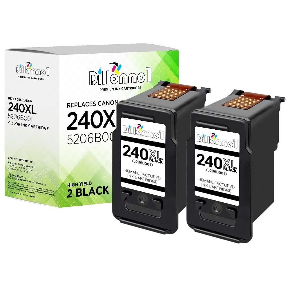 2pk PG240XL for Canon PIXMA MX372 MX392 MX432 MX439 MX452 MX459 MX512 MX522