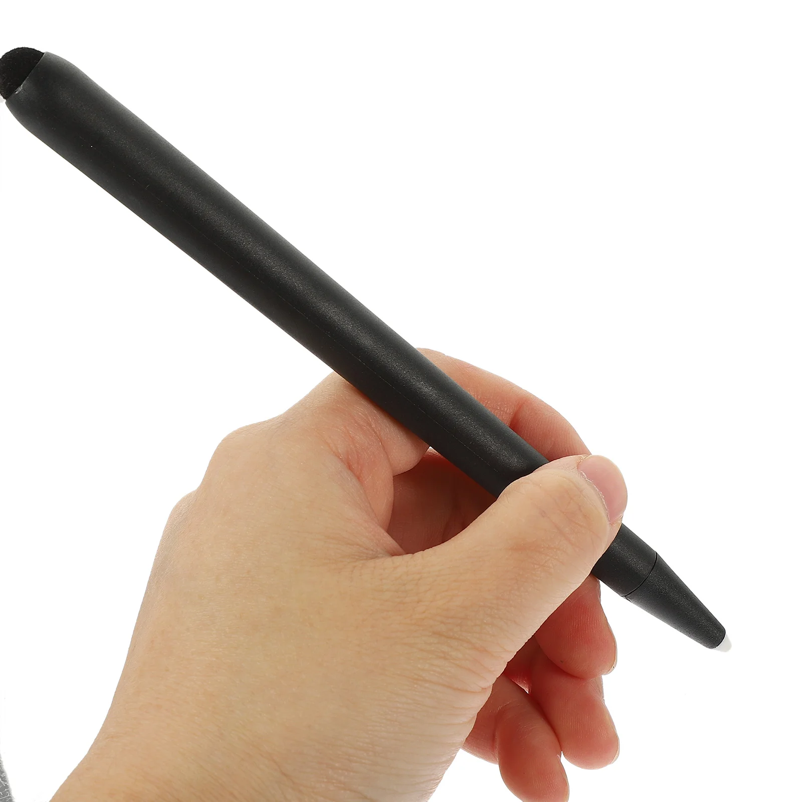 2 Pcs Electronic Whiteboard Pen Sensitive Stylus Black Screen Capacitive Creative Practical Pens Touch Portable Abs