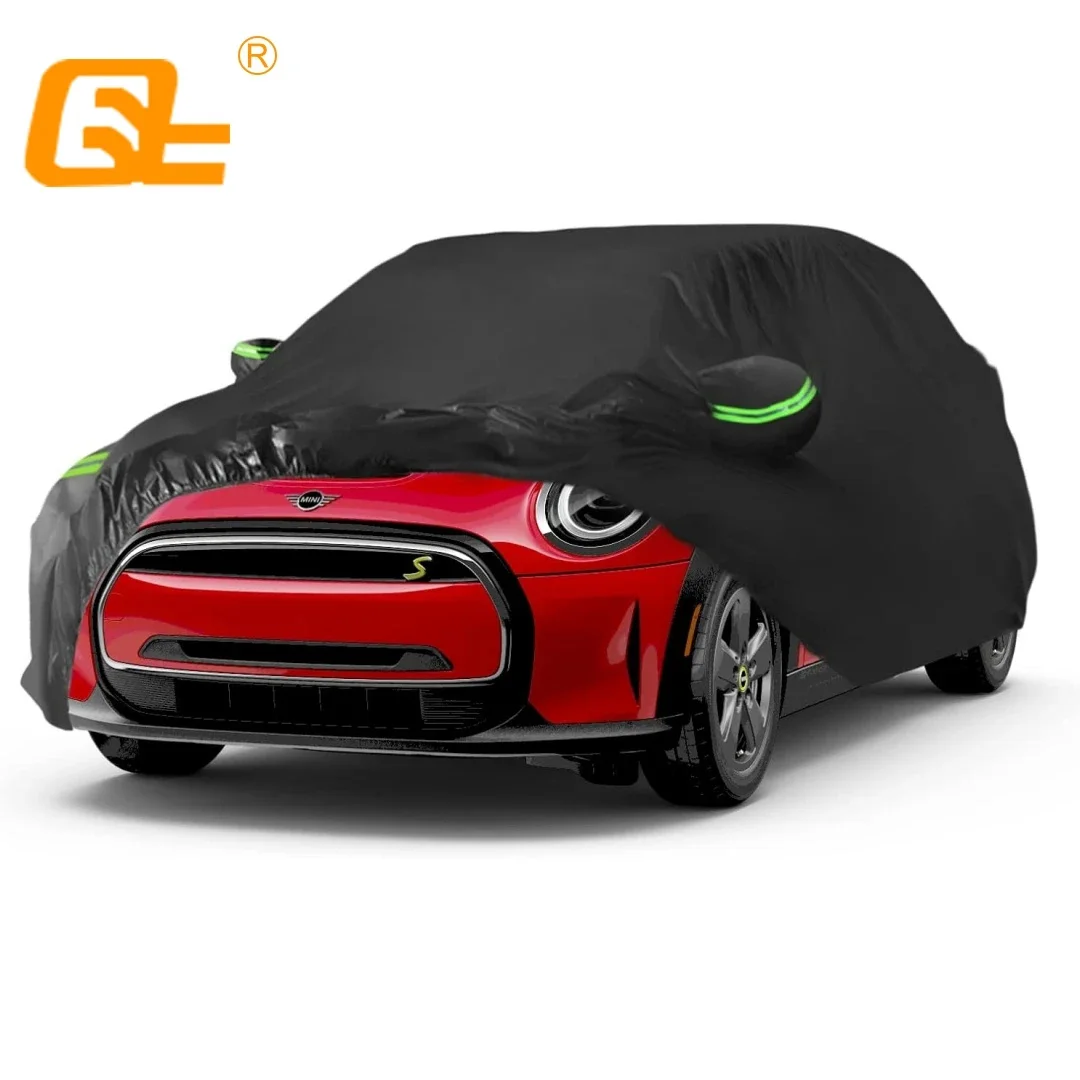 Car Cover Compatible with Mini Cooper 2002-2024 Windproof All Weather Waterproof Sun Rain UV Dust Snow Protection Outdoor Cover