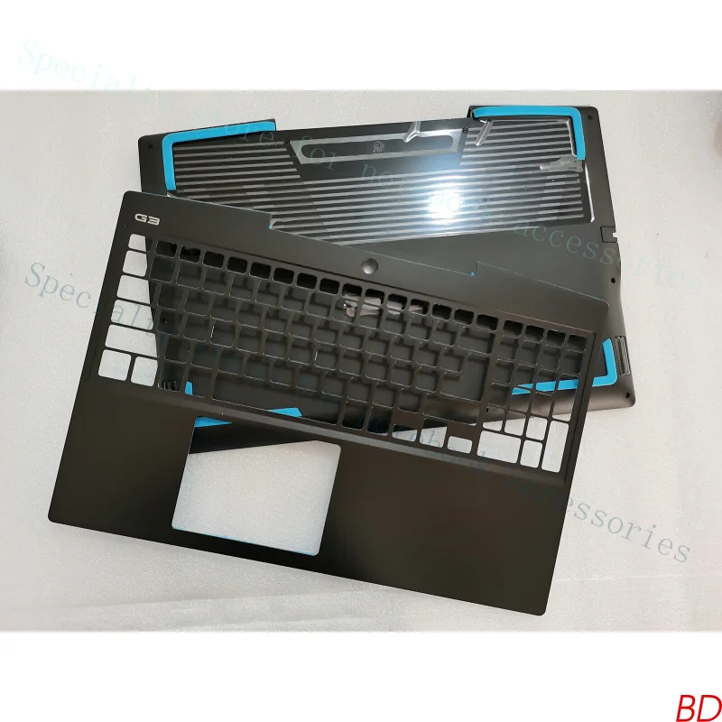 A+ G3 3500 For Dell  Palmrest Bottom Case Cover C/D Shell Blue/ Red